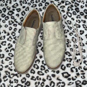 Saddlebred Men's Cream Loafers